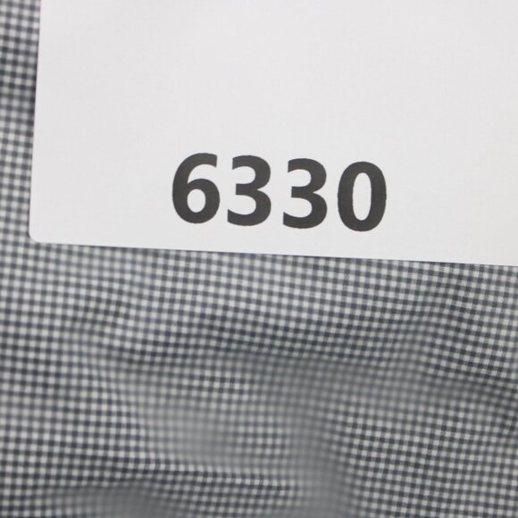 Five Four Poggy The Man Shirt Mens Medium Black/White 100% Cotton Long Sleeve - Picture 14 of 14